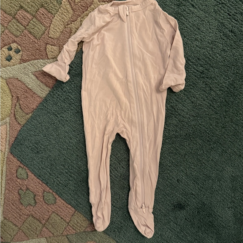 Kyte Bamboo Two-Way Zip One-Piece Footed Pajamas